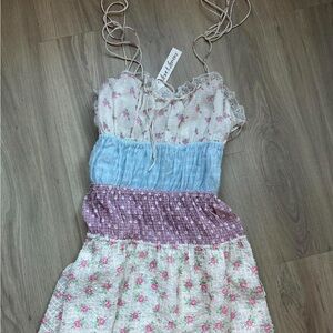 For Love and Lemons Elula mini dress